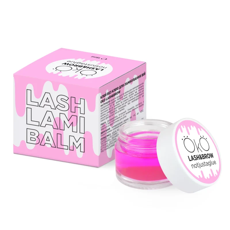 Klijai blakstienų laminavimui OKO Lash&Brow , 15 ml - Image 2