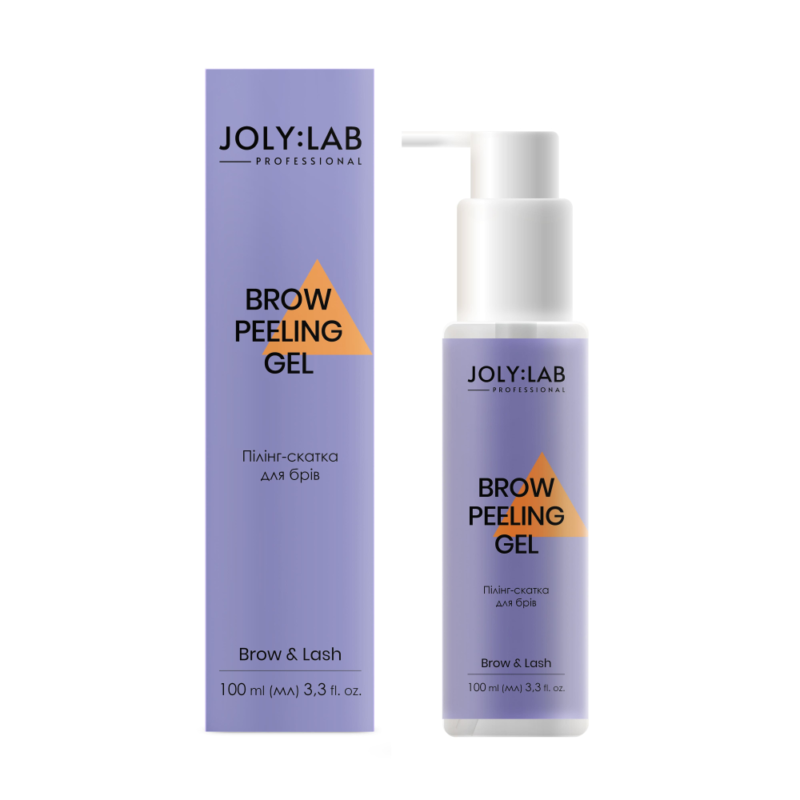 JOLY:LAB gelinės tekstūros antakių pilingas ( be grūdelių ) 100 ml