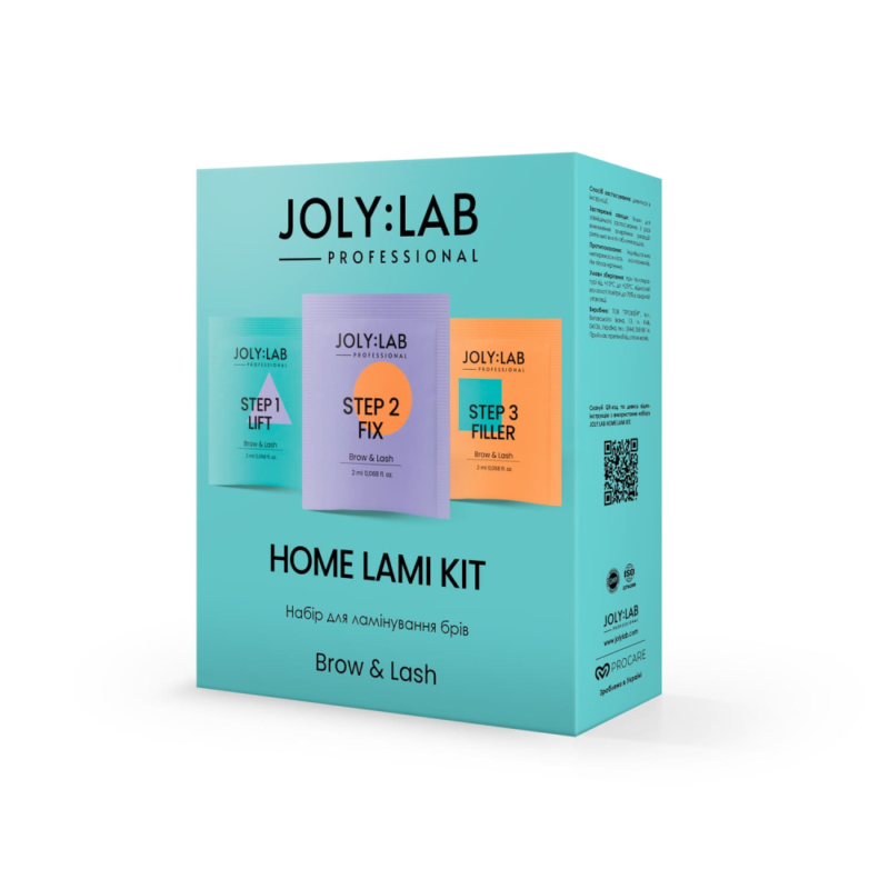 Rinkinys antakių laminavimui home lami kit JOLY:LAB