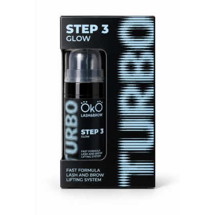 TURBO STEP 3 GLOW blakstienų ir antakių laminavimo priemonė, 10 ml